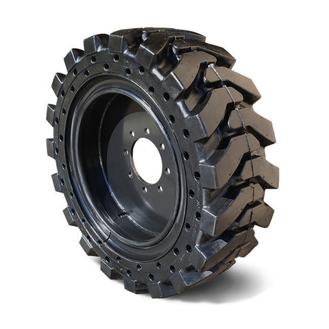 Skid Steer Tire 33x12x20 8-hole wheel (12-16.5) 8" Rim Width - $550 Each. Qty of 4 - Industrial Rubber Tires