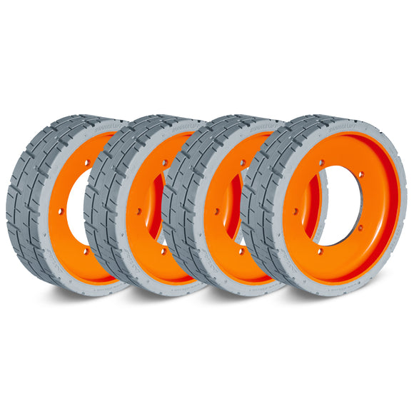 JLG Scissor Lift Tire & Wheel Assembly 406x125 Set of 4-(406125)