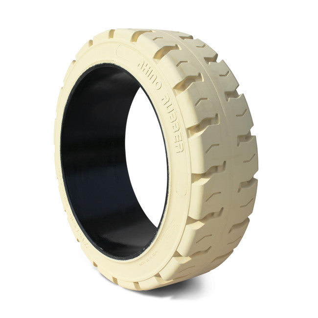 Solid Press On Airless Forklift Tires 10.5x5x6.5 - 0