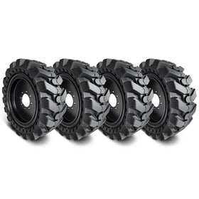 Skid Steer Tire with 8-Hole Wheel R-4 Tread Pattern
