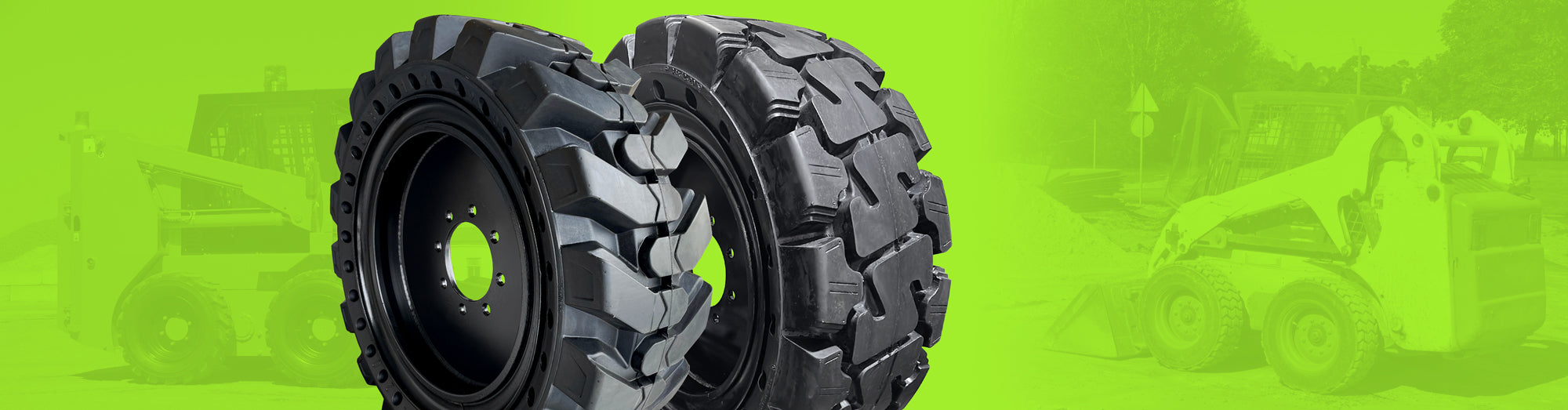 Solid Skid Steer Tires