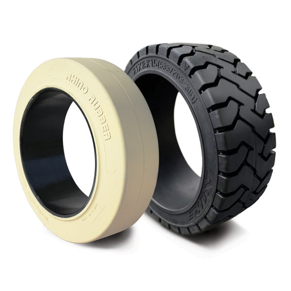 Solid Press On Airless Forklift Tires