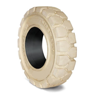 Solid Resilient Forklift Tires 200/50-10 - 6.5" Rim Width - Industrial Rubber Tires