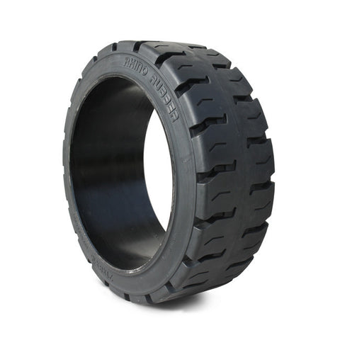 Solid Press On Airless Forklift Tires 20x9x16 - Industrial Rubber Tires