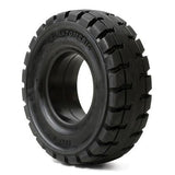 Solid Resilient Forklift Tires 355/65-15 - 9.75" Rim Width - Industrial Rubber Tires
