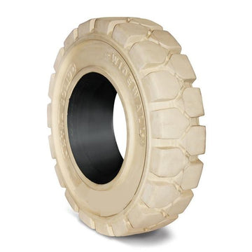 Solid Resilient Forklift Tires 28x9-15 - 7" Rim Width - Industrial Rubber Tires